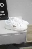 chaussure armani sneakers classic white